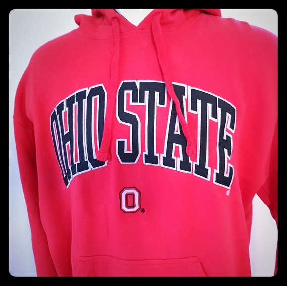 ohio state red hoodie